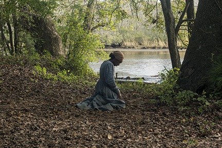 Cynthia Erivo as Harriet Tubman in 